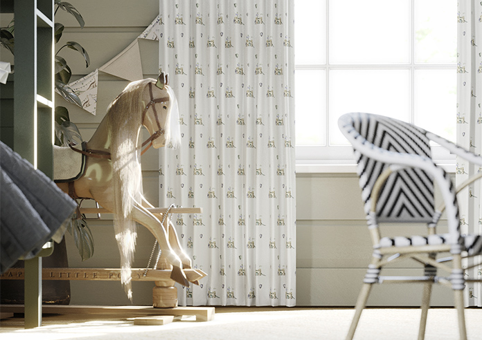 Jurassic Joust, Castle Guard Knightly - Made to Measure Curtains - Image 5